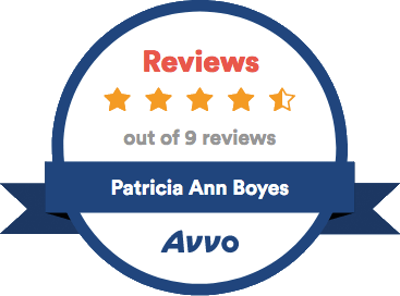 Patricia Ann Boyes out of 9 Reviews Top Attorney by Avvo