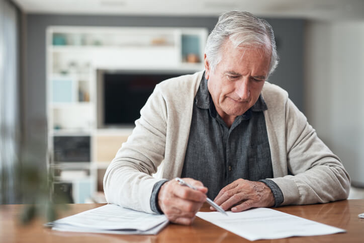 Older man estate planning