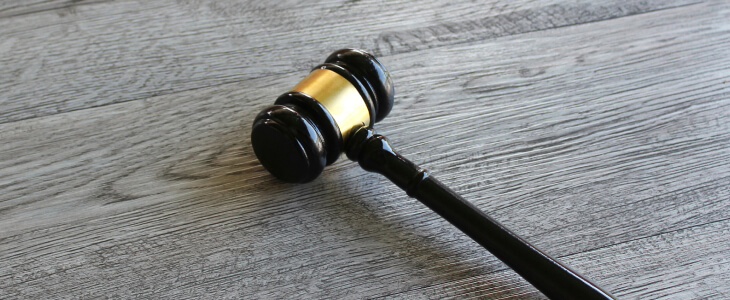 A gavel